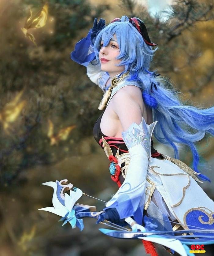 cosplay ganyu trong game