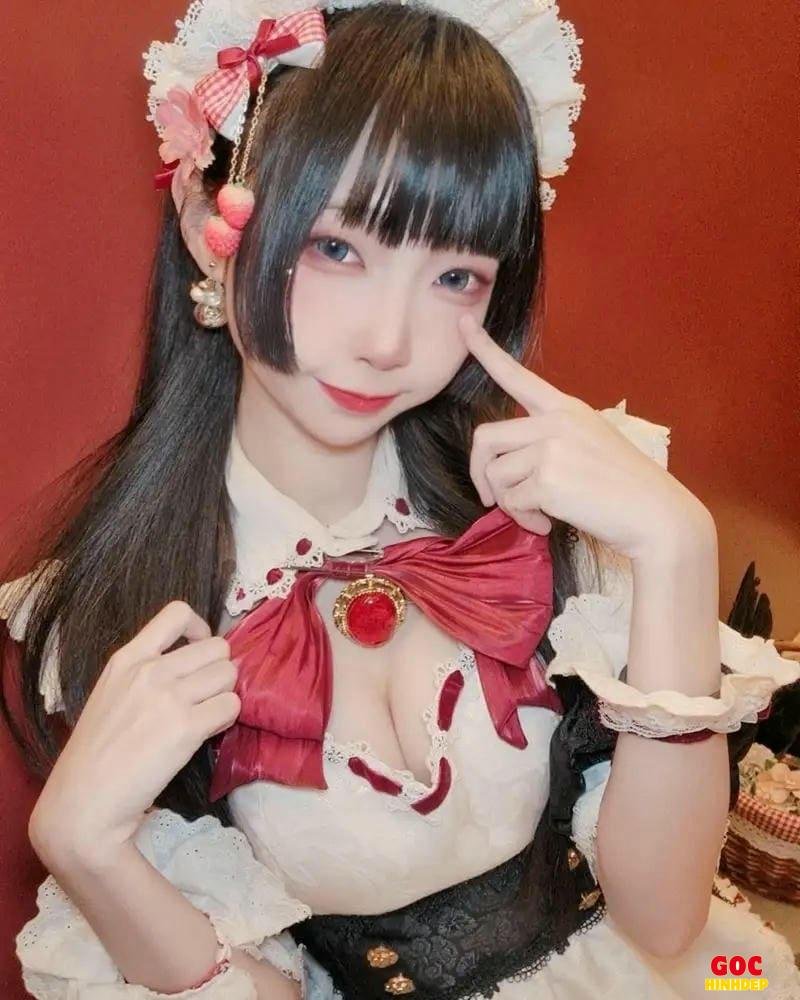 cosplay hầu gái anime