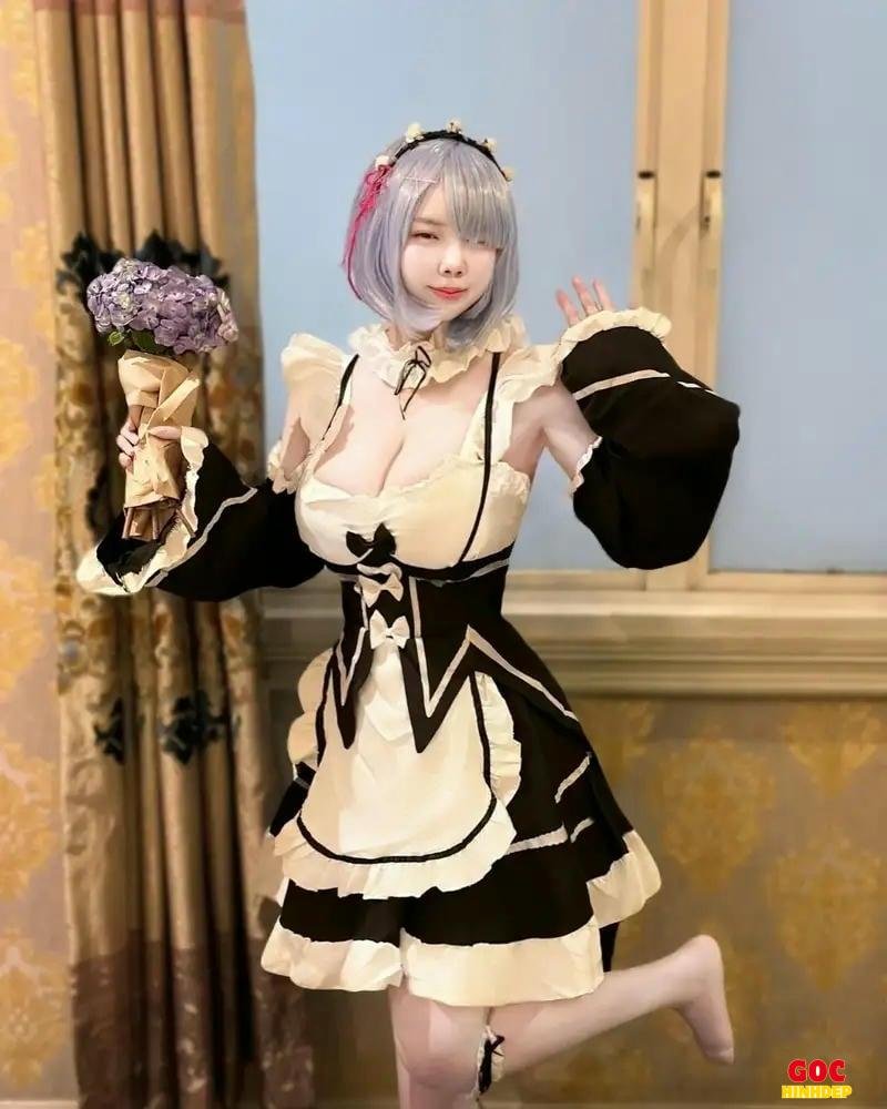 cosplay maid cực sexy
