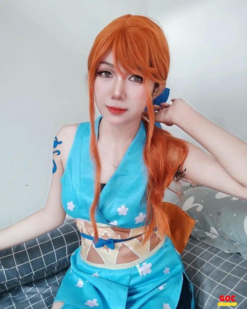 cosplay nami đáng yêu
