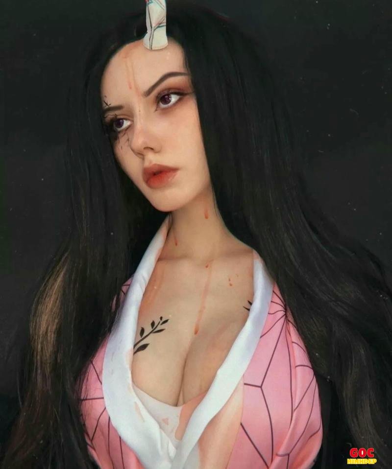 cosplay nezuko cực đáng yêu