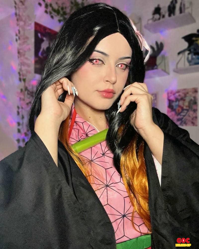 cosplay nezuko cực đẹp