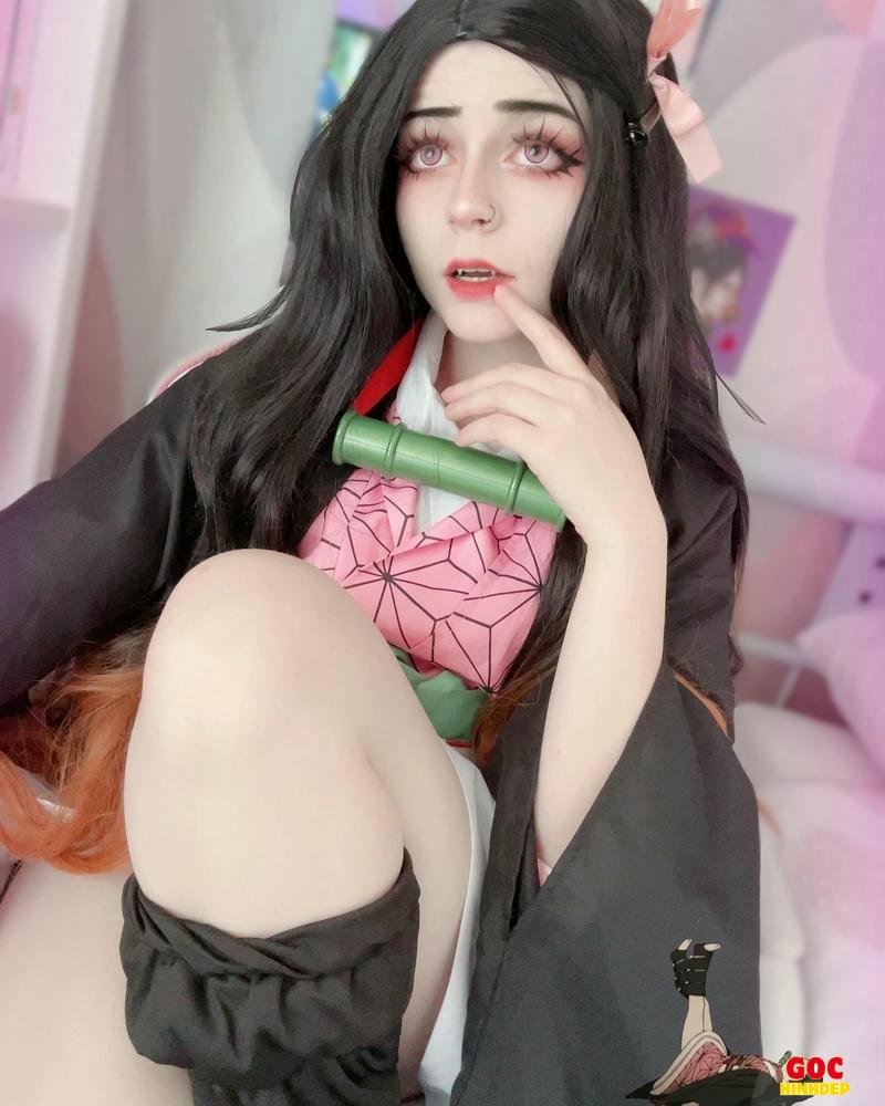 cosplay nezuko gợi cảm