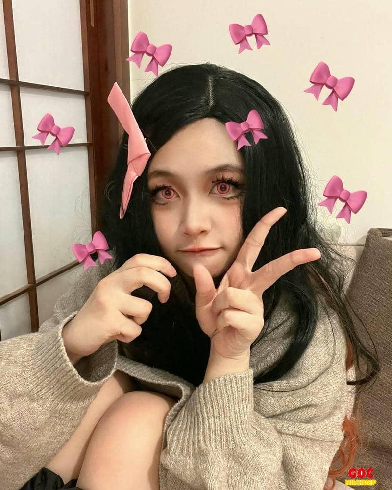 cosplay nezuko siêu đẹp