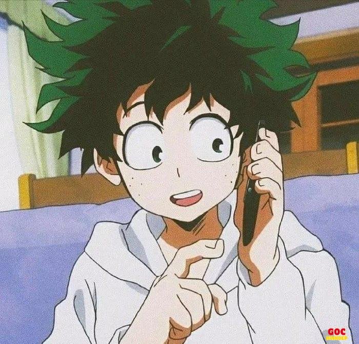 deku tông màu xanh lá