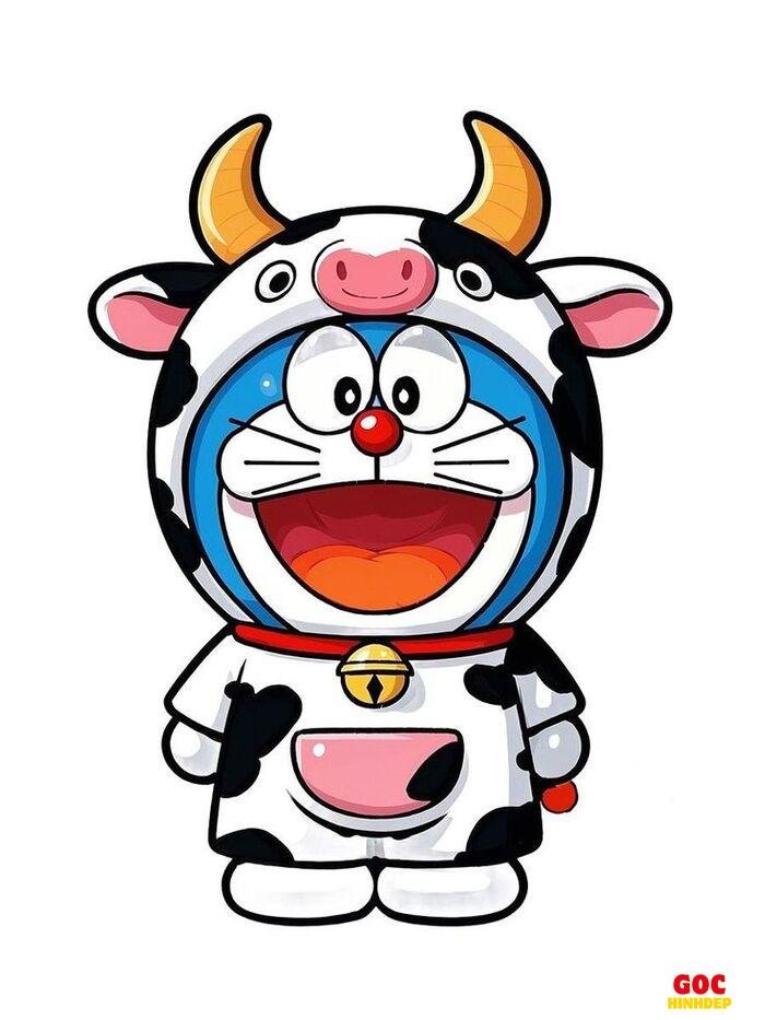 doraemon chibi búp bê giấy