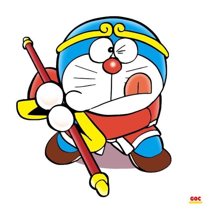 doraemon chibi đơn giản