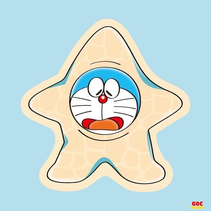 doraemon chibi làm sticker