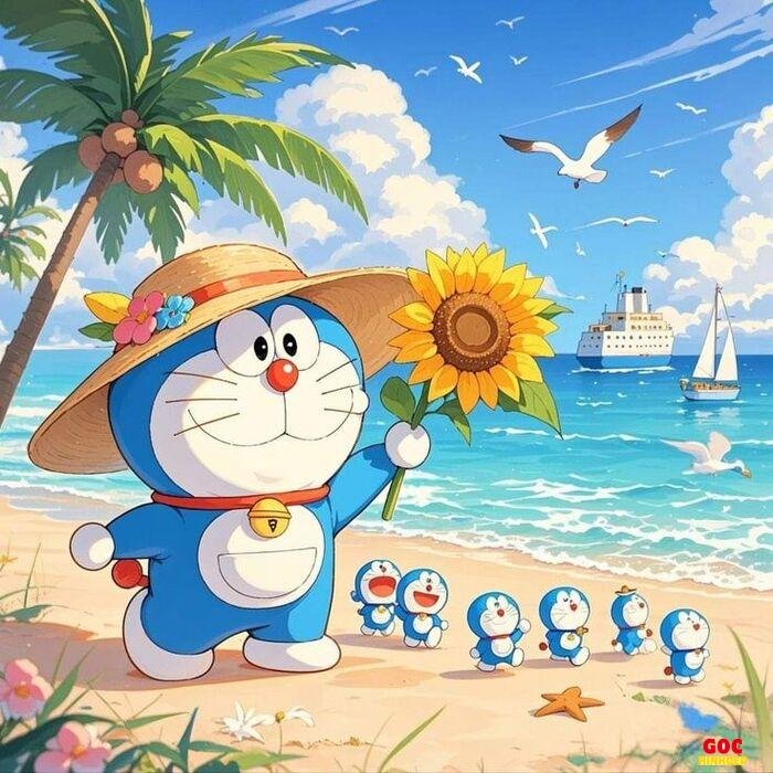 doraemon chibi style cute 3d