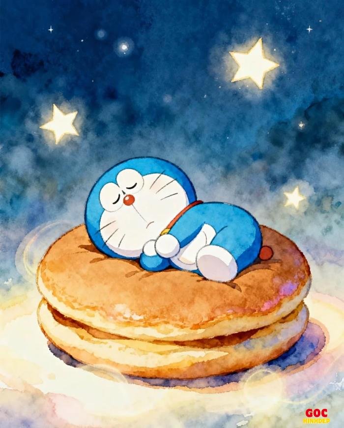 doraemon và bánh rán ngon