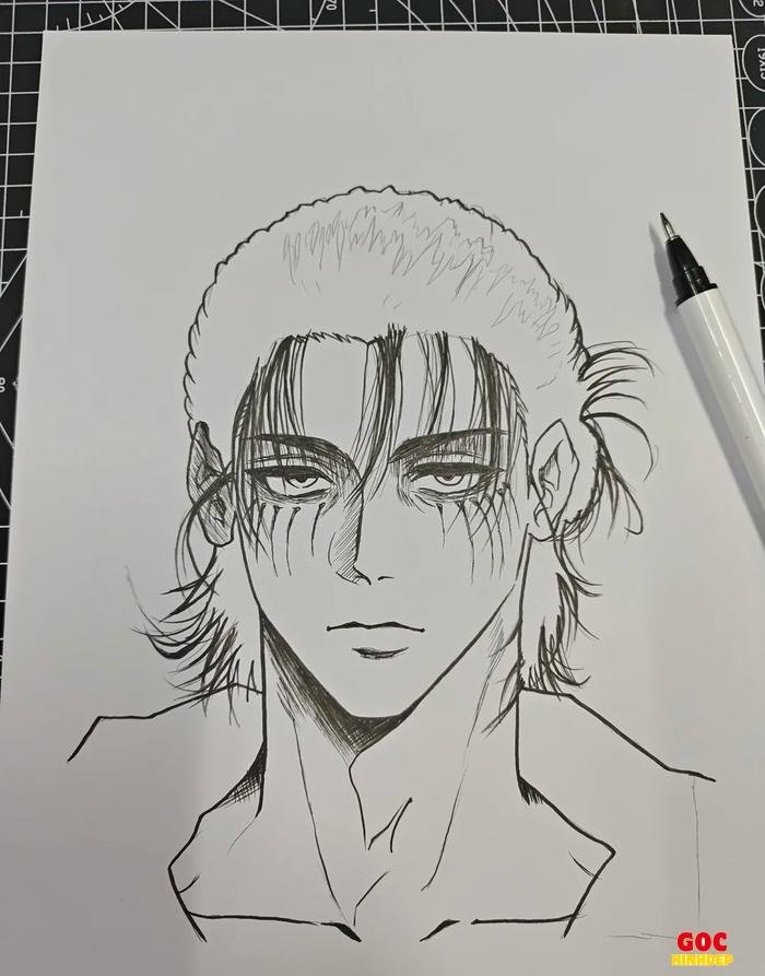 eren yeager phiên bản 2d