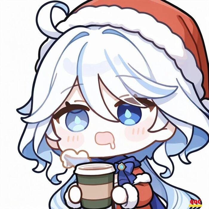 furina chibi búp bê giấy