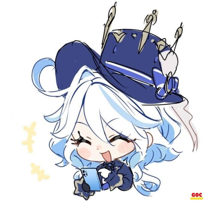 furina chibi đáng yêu nhất