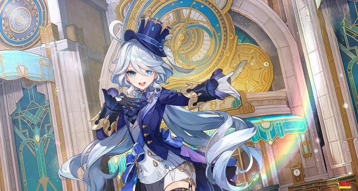 furina phong cách anime đẹp