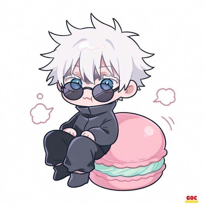 gojo chibi trang trí