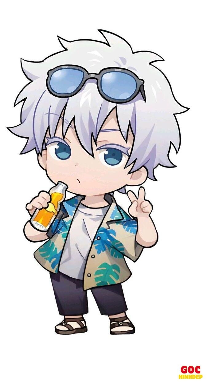 gojo chibi
