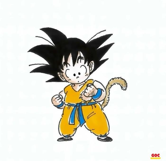 goku tông màu rực rỡ