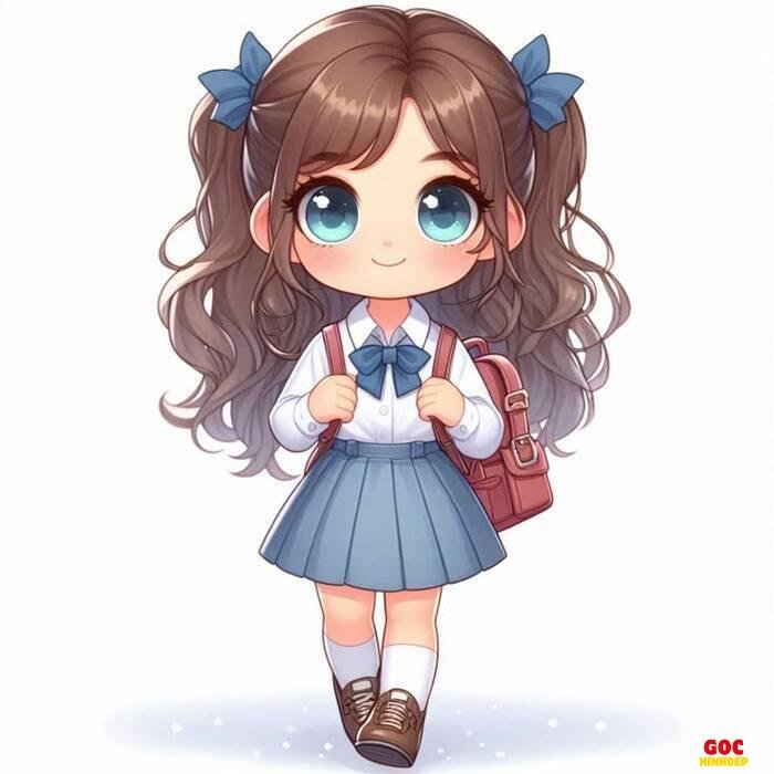 hình ảnh học sinh chibi anime