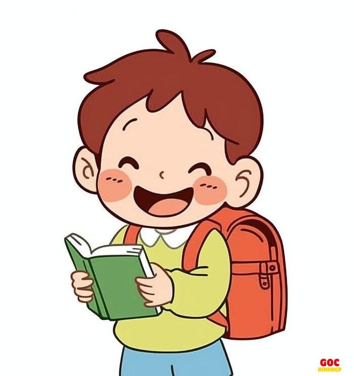 hình ảnh học sinh chibi dễ vẽ