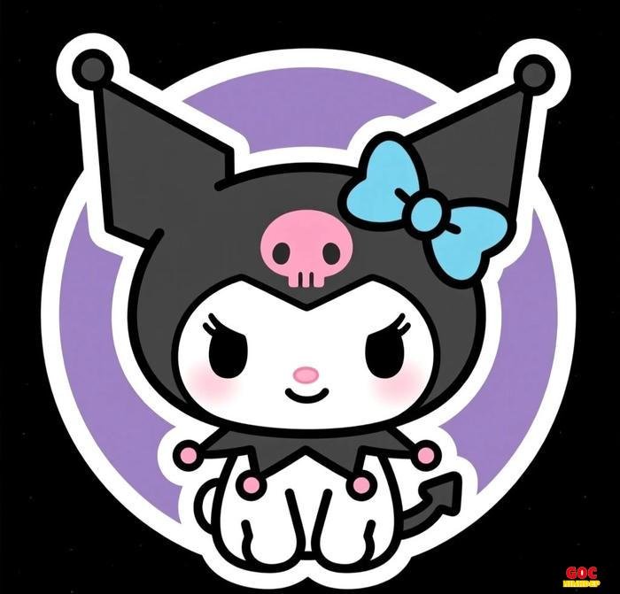 hình ảnh kuromi sắc sảo