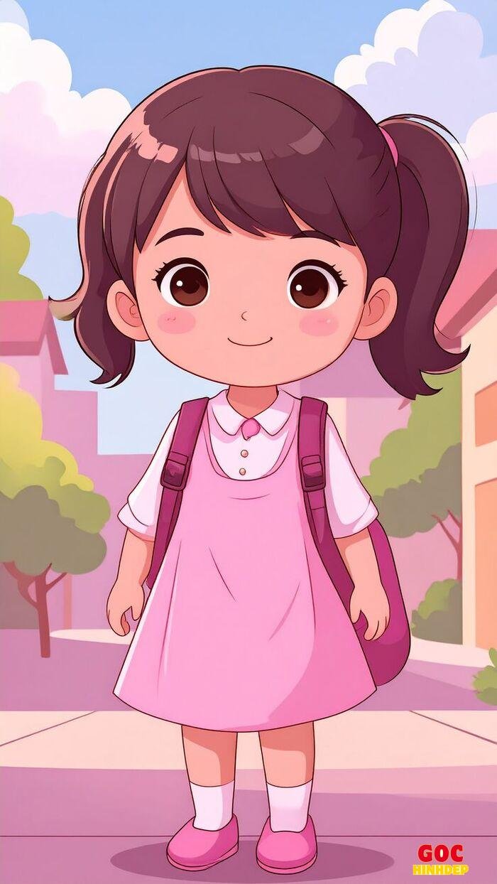 học sinh chibi mini