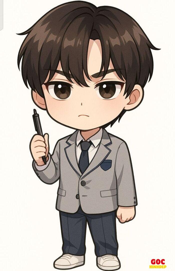 học sinh chibi nhỏ xinh