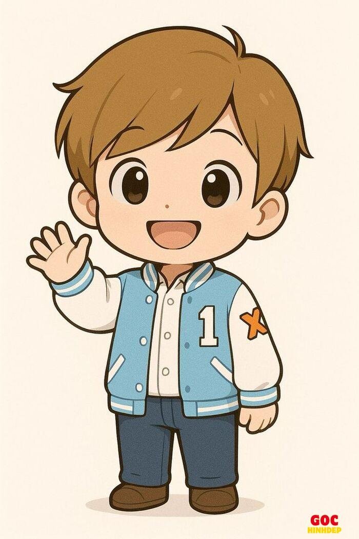 học sinh chibi vui nhộn