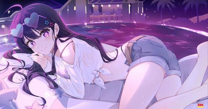 hoshino ai sắc màu tươi