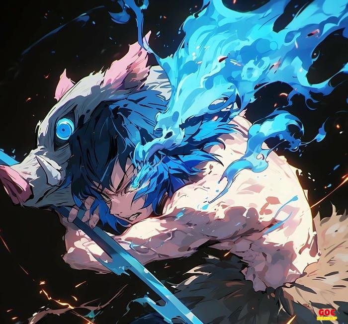 inosuke và sắc thái xanh