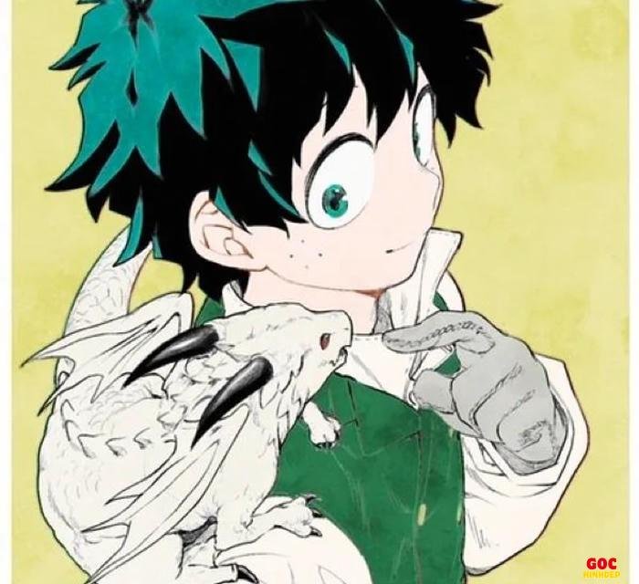 izuku midoriya đồ họa đẹp