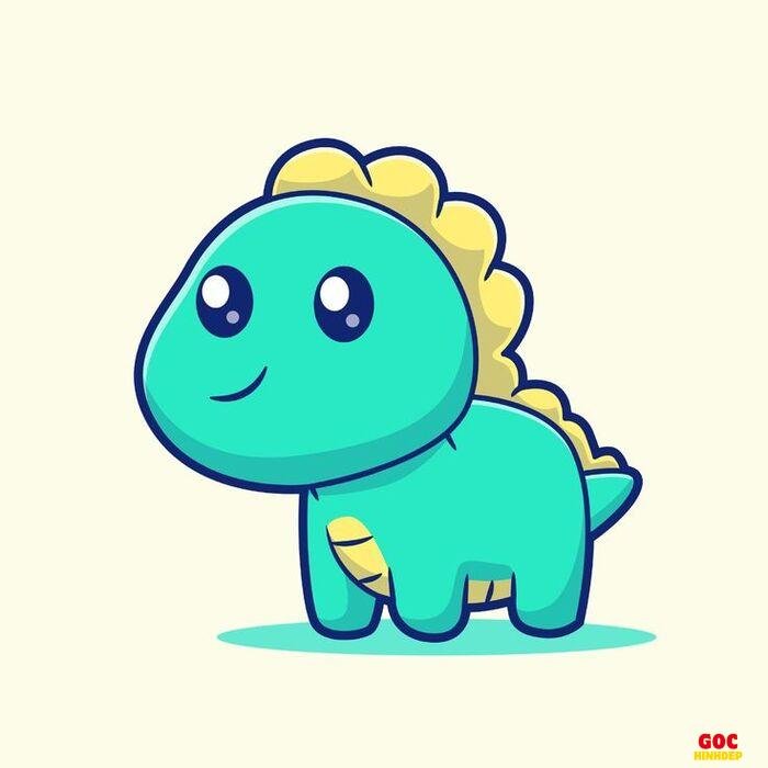 khủng long chibi cute