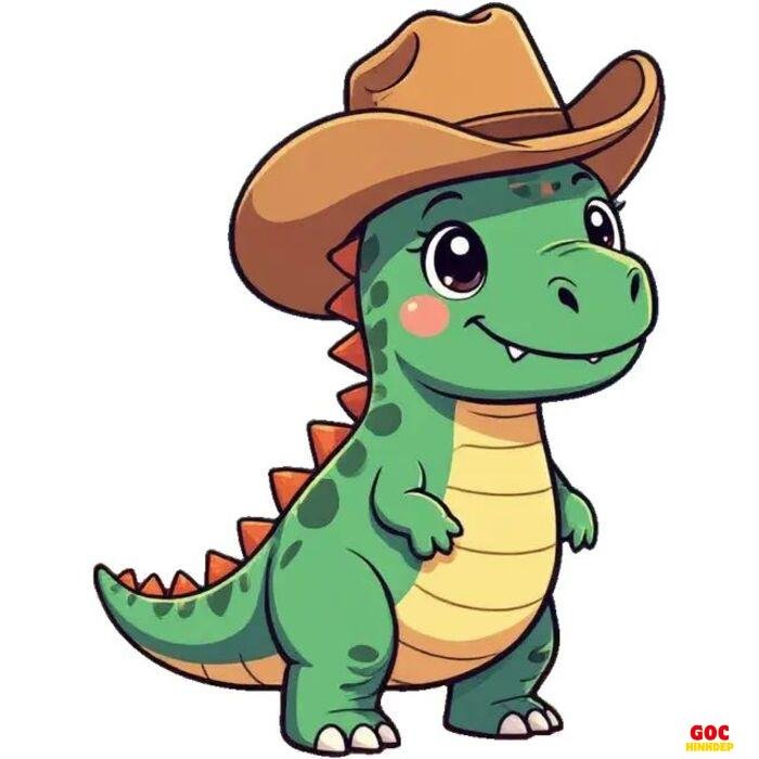 khủng long chibi đáng yêu