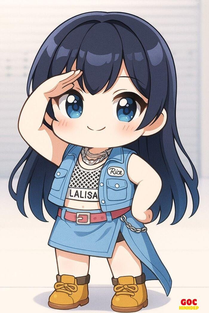 lisa chibi cực cute