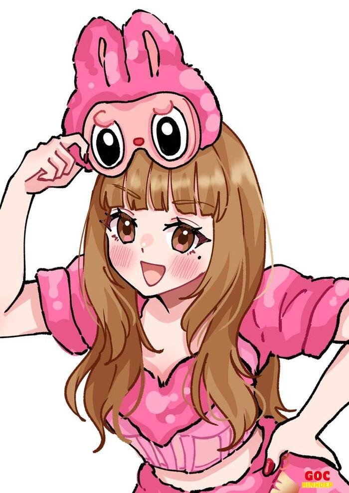 lisa chibi đáng yêu