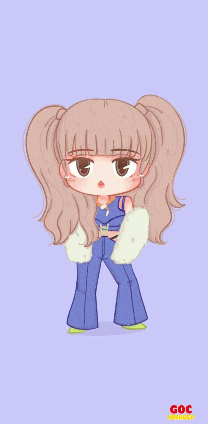 lisa chibi đẹp
