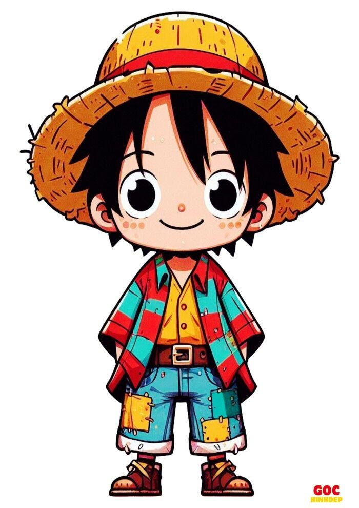 luffy chibi cute