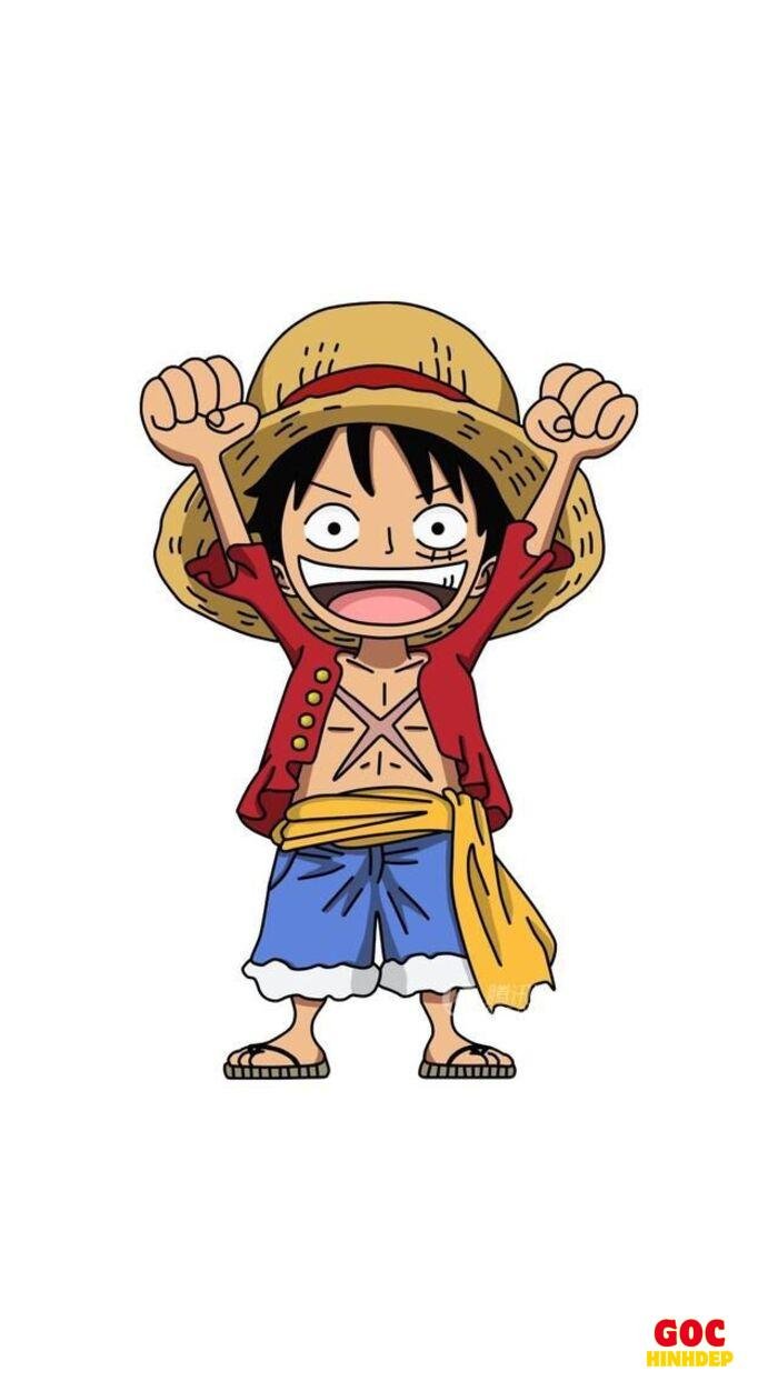 luffy chibi đáng yêu nhất