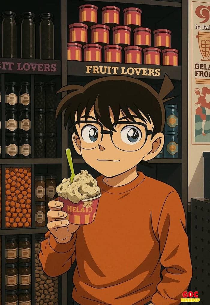 mẫu conan phong cách cổ