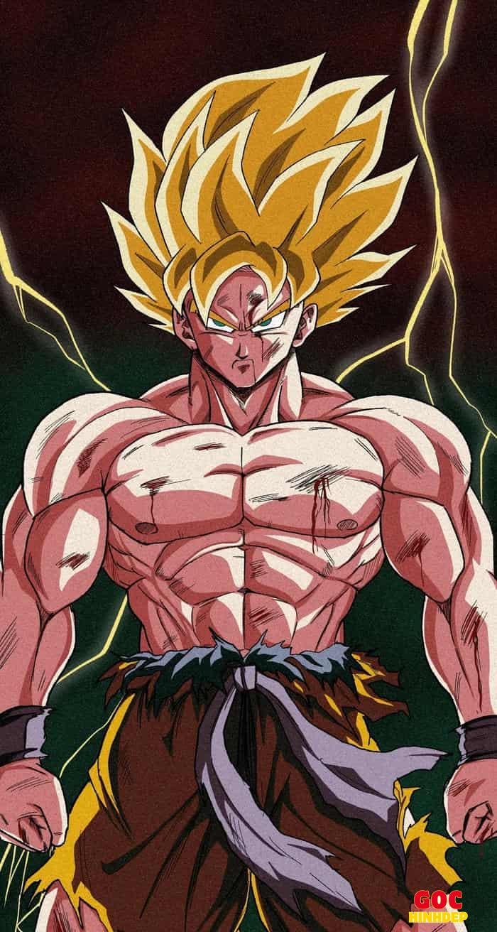 mẫu goku đồ họa game