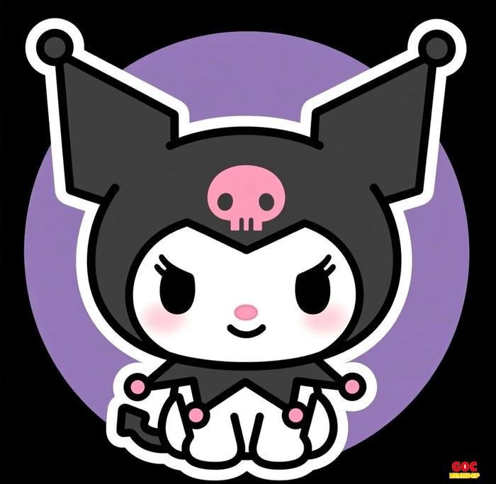 mẫu kuromi phong cách ngầu