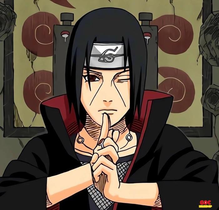 mẫu vẽ itachi nghệ thuật