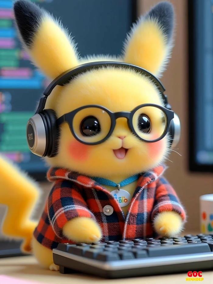 mẫu vẽ pikachu nghệ thuật