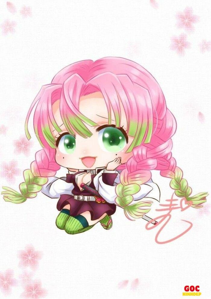 mitsuri chibi đơn giản