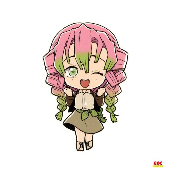 mitsuri chibi phong cách anime