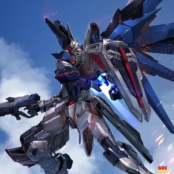 mô hình gundam sắc nét