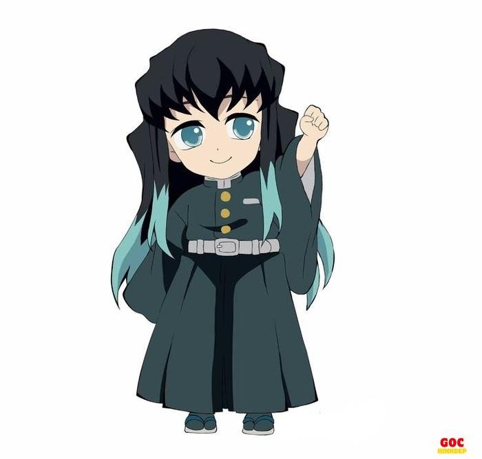 muichiro chibi hoạt hình cute