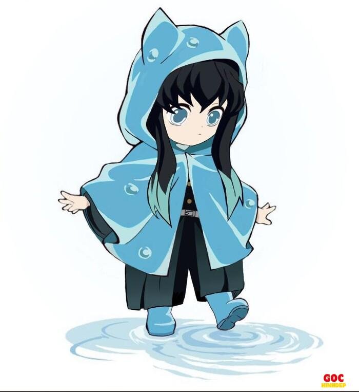 muichiro chibi làm sticker