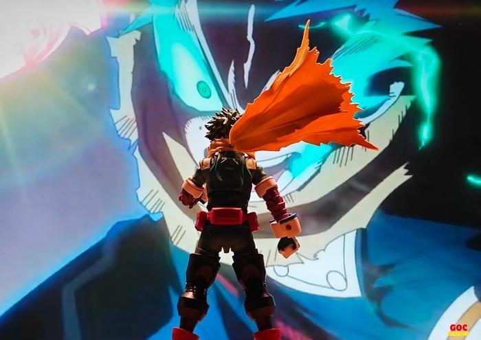 nhân vật izuku midoriya 2d