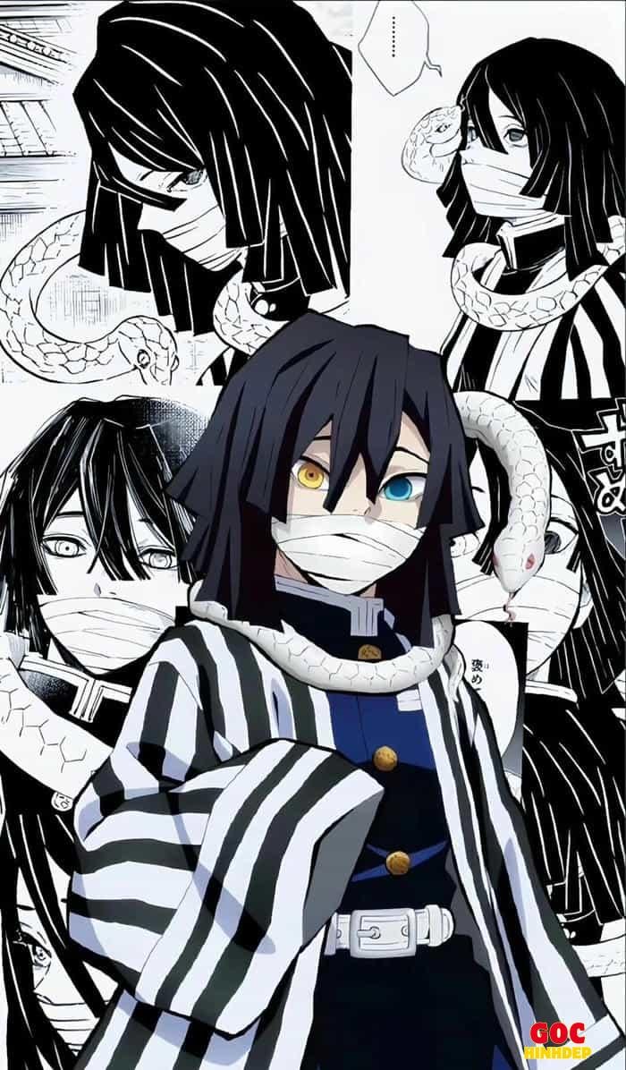 obanai phong cách chibi nhỏ