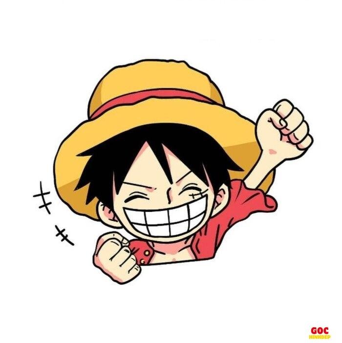 one piece chibi phong cách dễ thương cute